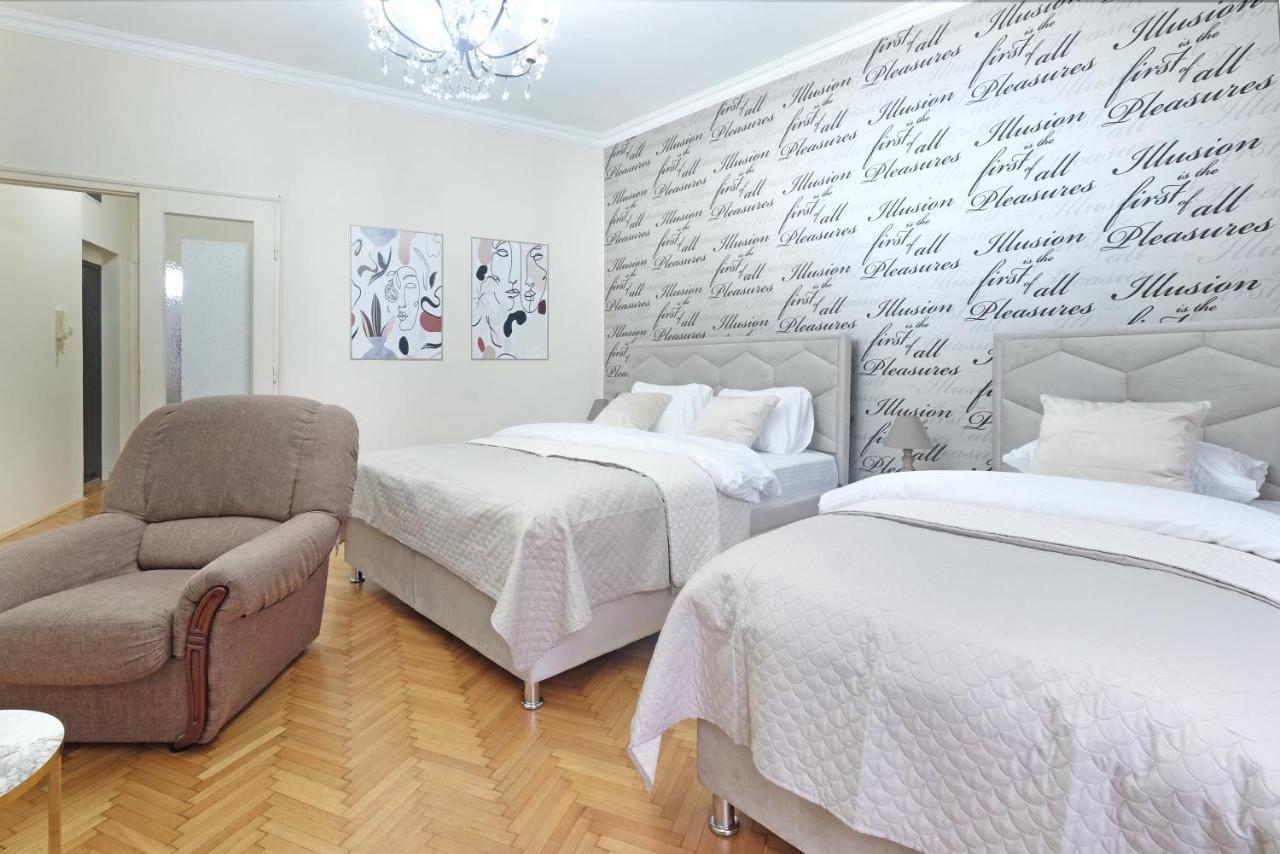 Illusion Downtown Apartment 贝尔格莱德 外观 照片