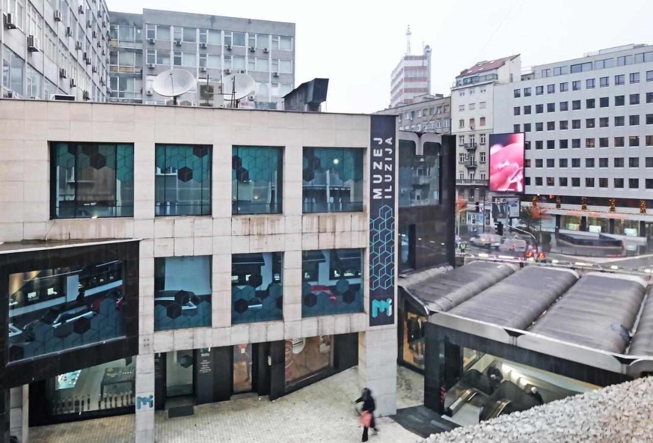 Illusion Downtown Apartment 贝尔格莱德 外观 照片